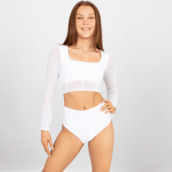 Vision Long Sleeve Crop (Last Chance Colours)