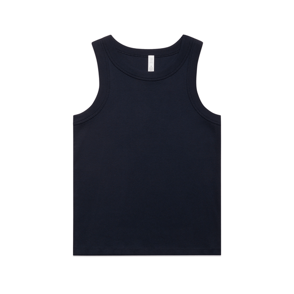 Unisex Ribbed Tank Singlet (Adults Only) - wholesale printing purposes only