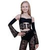 Exquisite Lace Crop and Sleeve Set