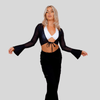 Kyra D Mesh Over Crop