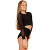 Cross Roads Mesh Crop